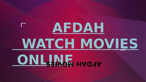 afdac|Afdah Movies